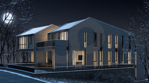 Faqra Club / Under Construction / Duplex with Garden/نادي فقرا REF#CE132663 — 3