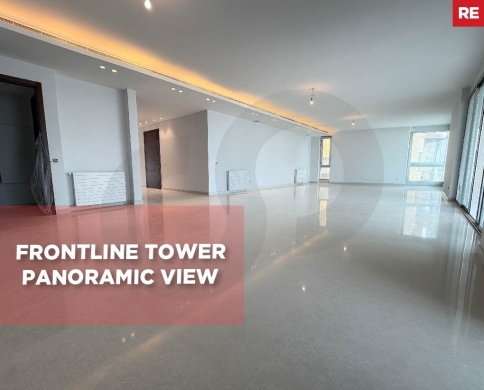 Big Balcony/Panoramic Sea View/Gemmayze/الجميزة ! REF#RE132517 !