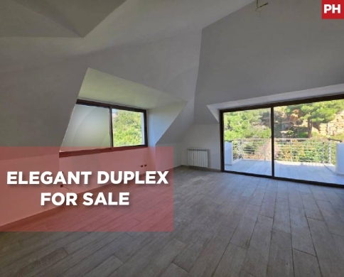 Bright Duplex with Huge Terrace & Open Spaces For Sale in Ain Saade REF#PH131156