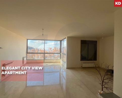 Bright Sea View Apartment IN BEIT EL CHAAR ! REF#KD130519 !