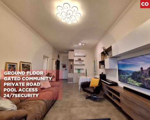 Ground floor/Gated community/Private road IN BOUAR ! REF#CO129675 !