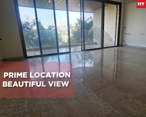 spacious, beautiful view, prime location, baabda/بعبدا REF#HY129574