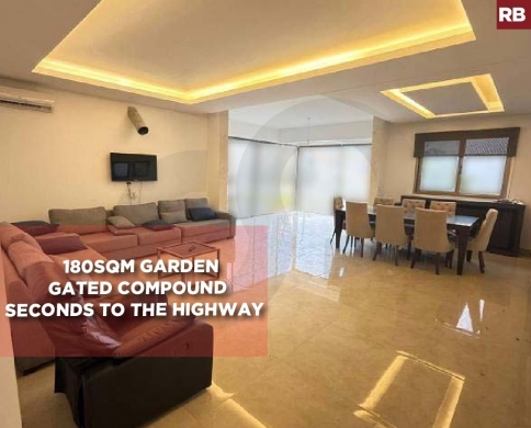 Garden/Gated compound/Seconds to the highway - AMCHIT REF#RB128713