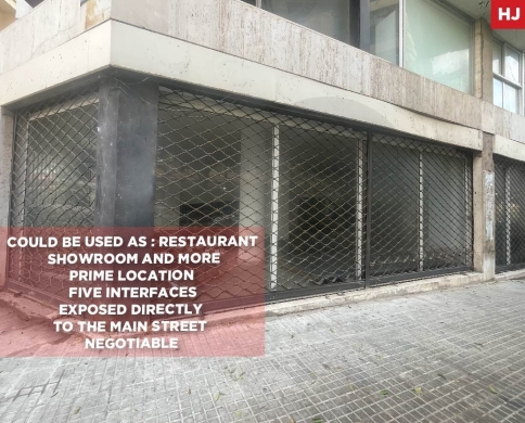 New exceptional commercial deal in Achrafieh/الأشرفية REF#HJ125654