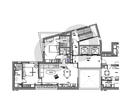 core and shell apartment is for sale in Saifi,Beirut/صيفي بيروت REF#KG121463