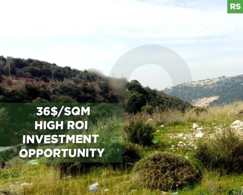 Hakel Land – High-ROI Investment Opportunity in Jbeil REF#RS125118