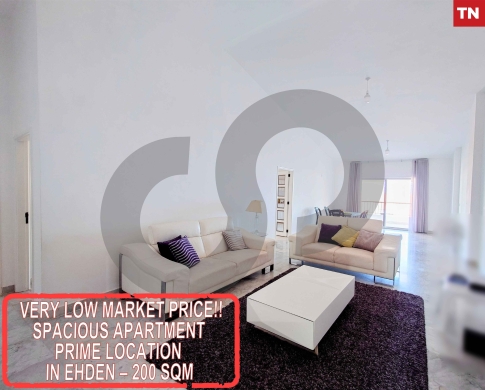 Excellent Value , Bright & Spacious for Sale in Ehden ! REF#TN123759 !