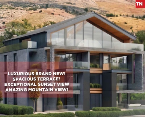spacious terrace-Breathtaking mountain sunset view, ehden REF#TN120593