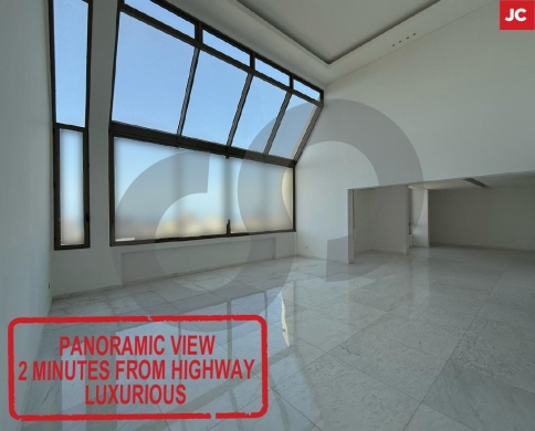 Panoramic Views - 2 minutes from highway IN JDEIDEH ! REF#JC120194