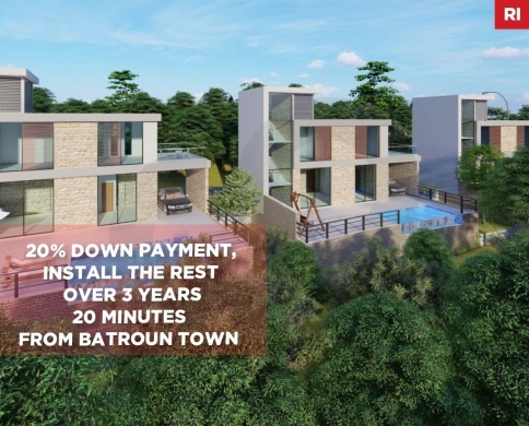 Mini villas project, batroun - chebtin/ شبطين- البترون REF#RI116501