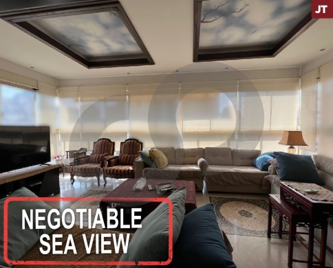 Negotiable-sea view-Rawche, Beirut/روشه, بيروت