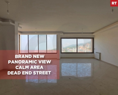Panoramic view/Brand New/Calm area/Metn/Ain Saadeh-عين سعادة/REF#RT139841