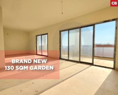 Brand new/130 sqm garden/Spacious apartment/Keserouan/Ghazir-غزير/REF#CB139835