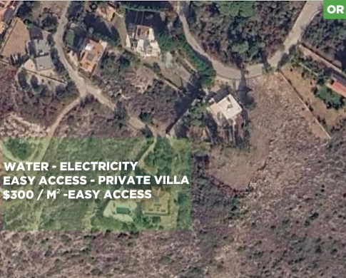 PRIME LAND/ sea view – MECHREF,CHOUF/مشرف/ ZONING 30/40 /REF#OR139799 !