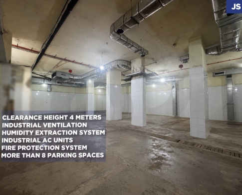 RENTAL WAREHOUSE/clear height of over 4 meters/HAZMIYEH,BAABDA/حازمية/ REF#JS139784 !