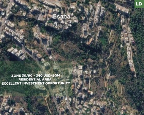 Excellent Investment Opportunity/Flat Land for Sale in Bsaba – Baabda / بسابا / REF#LD139769