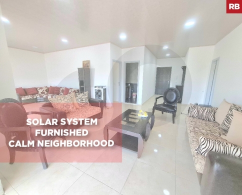 Calm Neighborhood/Furnished/Solar System/Jbeil/Jeddayel-جدايل/REF#RB139757