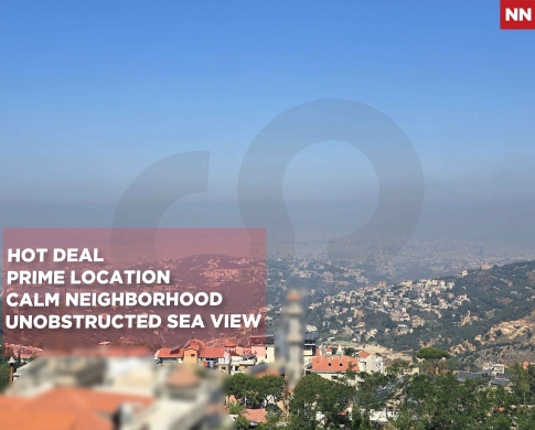 Calm Neighborhood/Aley Town/عاليه/Prime Location/ SEA VIEW / REF#NN139756 !