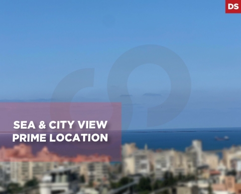 Prime Location/Breathtaking sea & city view/Saida/Hlaliyeh-الهلالية/REF#DS139753