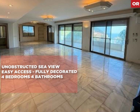Unobstructed sea view easy access/DAWHET EL HOSS,ALEY/ دوحة الحوص/ REF#OR139743 !