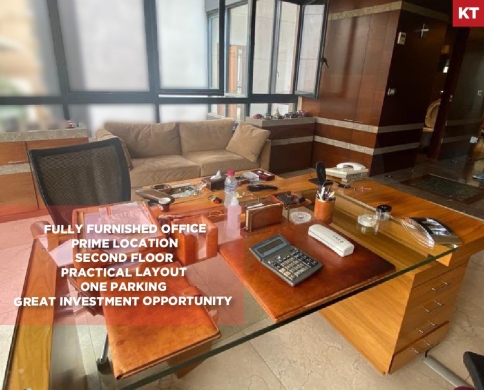 Fully furnished office/prime location/great investment opportunity/Metn/Zalka-الزلقا/REF#KT139740