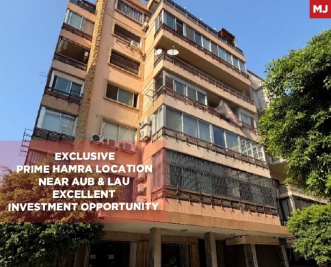Exclusive/Prime Hamra Location/Excellent Investment Opportunity/Beirut/Hamra-الحمرا/REF#MJ139721