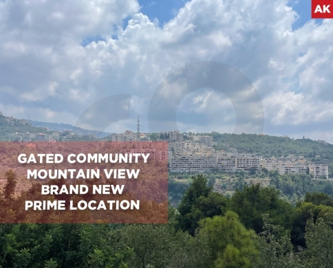 Prime location/Gated community/Mountain view/Aley/Bchamoun Al Madaris-بشامون المدارس/REF#AK139722