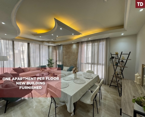 NEW BUILDING / ONE APARTMENT PER FLOOR / RASS AL NABAA-BEIRUT / رأس النبع / REF#TD139718