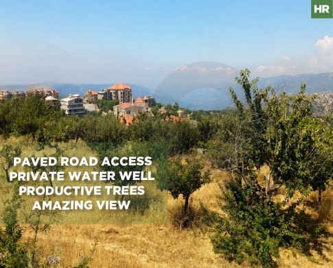 GREAT LOCATION / LAND FOR SALE / TARCHICH-BAABDA / ترشيش / REF#HR139691