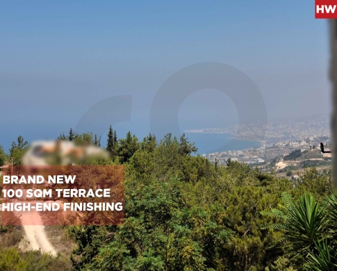 Brand new building/Partial view/ High-end finishing/fatqa,KESEROUAN/فتقا / REF#HW139685 !