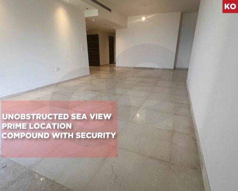 Unobstructed sea view/ easy access to main roads/DAWHET EL HOSS,ALEY/دوحة الحص/ REF#KO139673 !