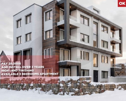 UNDER CONSTRUCTION/INSTALLMENTS/high-end residential project/Sawfar,ALEY/صوفر/ REF#OK139663 !
