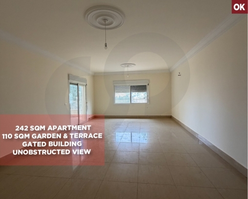 110 sqm Garden & Terrace | Unobstructed View | Very calm area| BHAMDOUN-ALEY | بحمدون | REF#OK139657