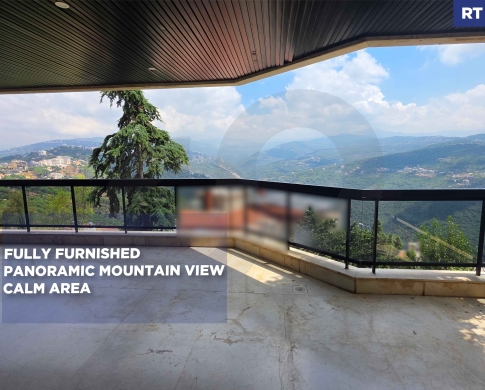 RENTAL DEAL IN BEIT MERY,METN/بيت مري/ prime location/with mountain view/REF#RT139653 !