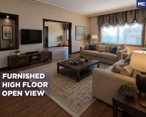 RENTAL DEAL/FULLY FURNISHED/ Rawche – Australia Street, Beirut/روشه /open view/ REF#MC139647 !