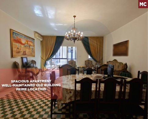 Beirut – Hamra / Ras Beirut / حمرا | Spacious Apartment | Well-Maintained Old Building | REF#MC139637