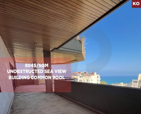 Unobstructed sea view/EASY ACCESS/DAWHET EL HOSS,ALEY/دوحة الحص / REF#KO139624 !