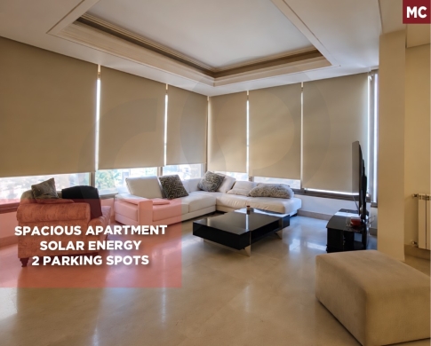 Beirut – Jnah / الجناح | Marriott Area | Spacious Apartment | 2 Parking Spots | REF#139582