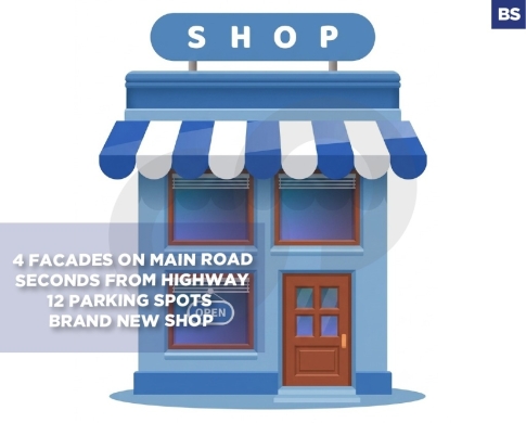 COMMERCIAL SHOP FOR RENT / PRIME LOCATION / ZALKA-METN / زلقا / REF#BS139539