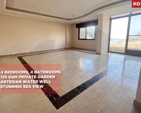 Unobstructed sea view/prime area of DAWHET EL HOSS/دوحة الحص/REF#KO139521 ! — 2
