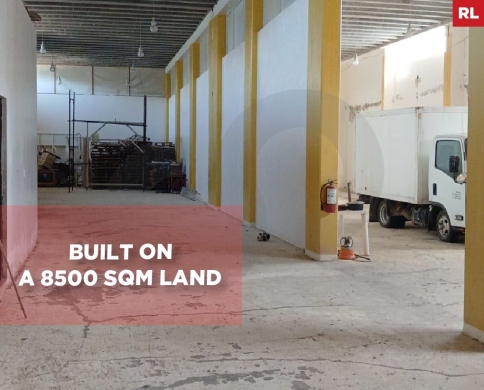 Warehouse for sale/6 meter ceiling height/Koura/Bterram-بطرام/REF#RL139479