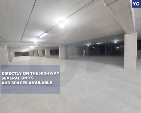 WAREHOUSE/Directly on the highway/AMCHIT,JBEIL/عمشيت/ REF#YC139411 !