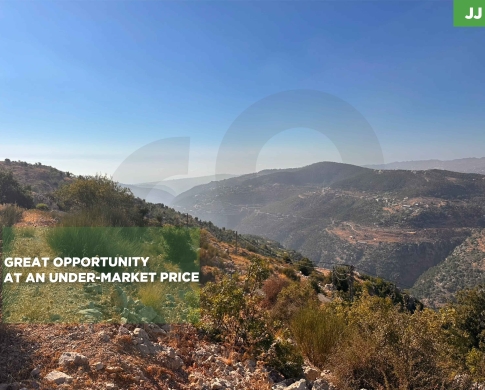 LAND/MOUNTAIN VIEW/Residential and investment use /Zaarour,METN/زعرور/ REF#JJ139405 !