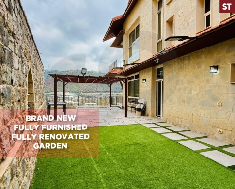 FULLY FURNISHED/BRAND NEW/HARISSA-KESEROUAN/حريصا/REF#ST139302