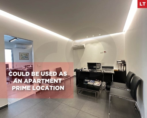 OFFICE/COULD BE USED AS AN APARTMENT/ACHRAFIEH,Sursock/سرسق(BEIRUT)/ 24/7 electricity/ REF#LT139296 !