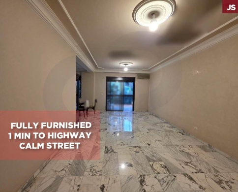 FULLY FURNISHED/CALM STREET/HAZMIYEH-BAABDA/حازميه /REF#JS139250