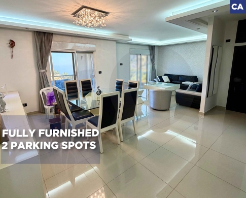RENTAL DEAL/Full Sea & Mountain View/Fully Equipped AND Furnished/FATQA,KESEROUAN/فتقا / REF#CA139209 !