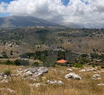 LAND/ nice area inside Tarchich,BAABDA/ترشيش/breathtaking view/REF#HR139191 ! — 2