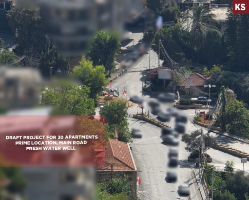 DRAFT PROJECT FOR 30 APARTMENT, PRIME LOCATION, BAABDA, بعبدا, REF#KS139190
