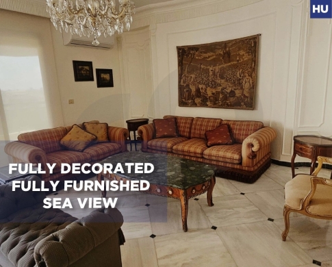 SEA VIEW, FULLY FURNISHED, JNAH-BEIRUT, جناح, REF#HU139169
